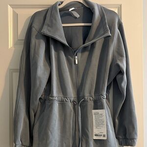 Lululemon Athletica Softstreme™ Cinch-Waist Jacket in Gray